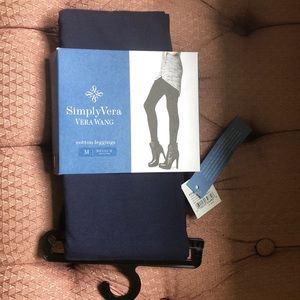 Simply Vera Vera Wang Navy Cotton leggings Medium
